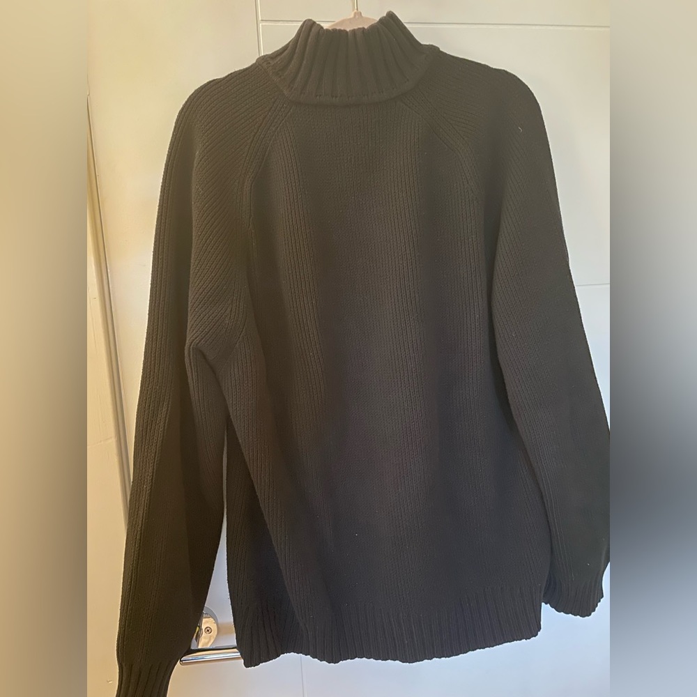GAP Men’s Half-Zip Rib Mockneck Sweater Size XL - Picture 4 of 4